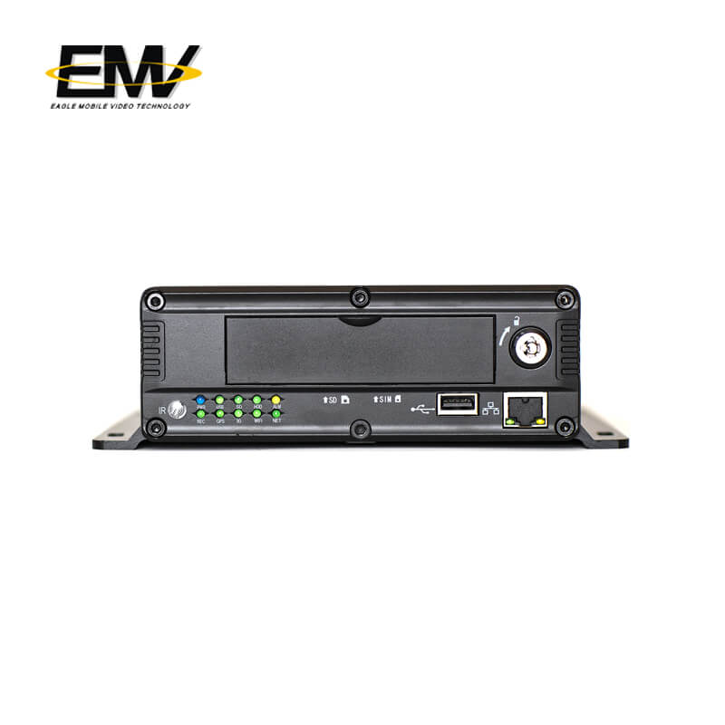 4CH 720P AHD HDD SSD 4G GPS Bus Truck MDVR EMV-HD4101E