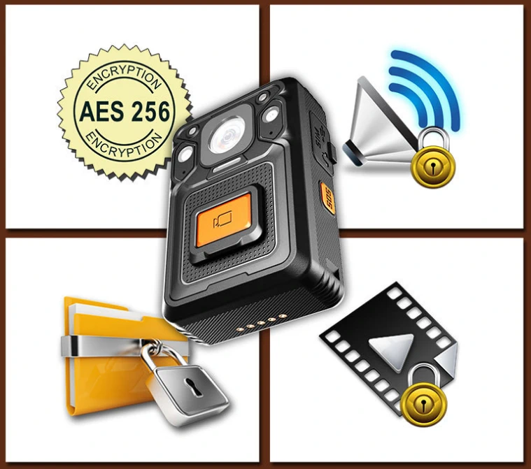 Wholesale 1080P Recording Portable Mini Body Camera With LED Lights