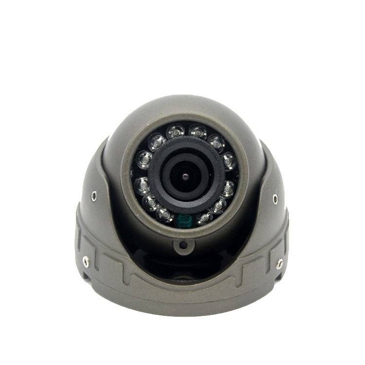 1080P AHD Mini Audio Dome Security Camera for School Bus Wide Angle Night Vision Network Camera