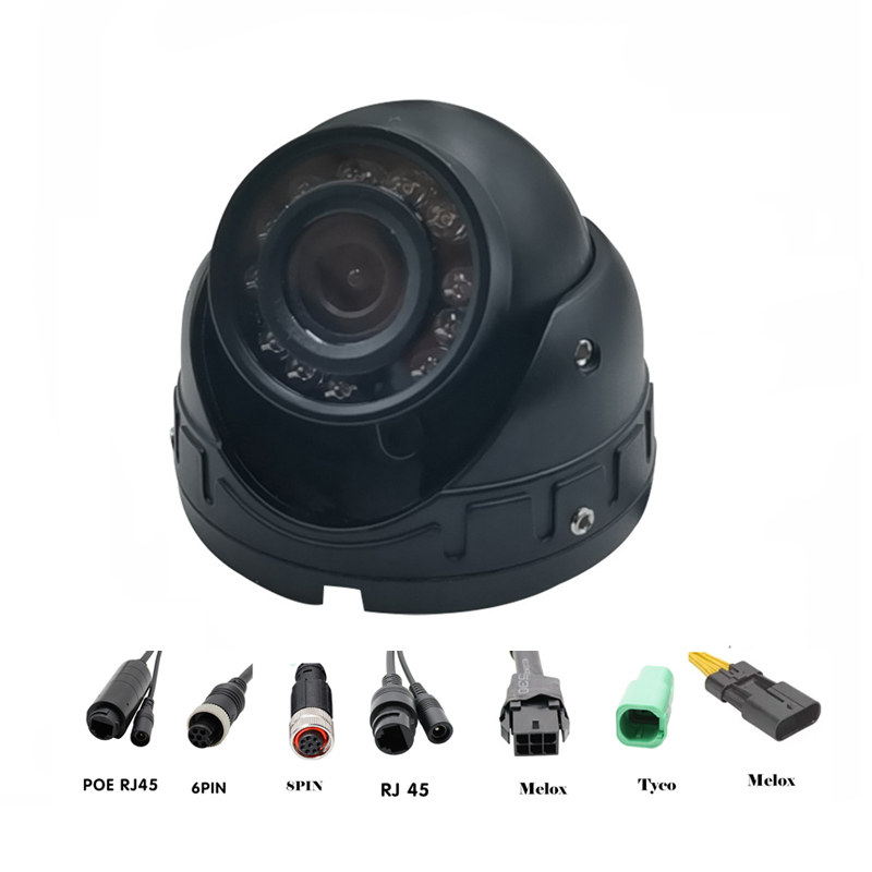 Factory Customizable HD 1080P Network Vehicle Dome IP Camera School Bus Monitor