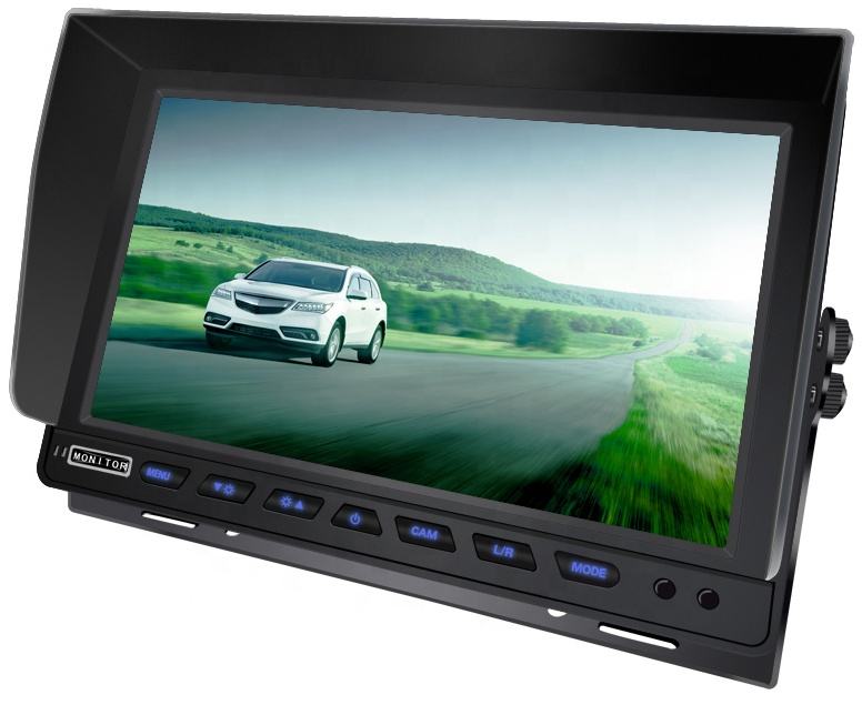 EMV 10.1 Inch Waterproof Wireless AHD Reverse Camera Monitor Split Screen 30X Zoom Auto Focus